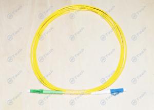 China LC Fiber Jumper 9/125um Simplex LC apc-LC upc Fiber Optic Jumper wholesale