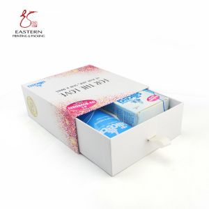 China CMYK Hard Cardboard Gift Boxes Drawer Packaging Box Custom Printed wholesale