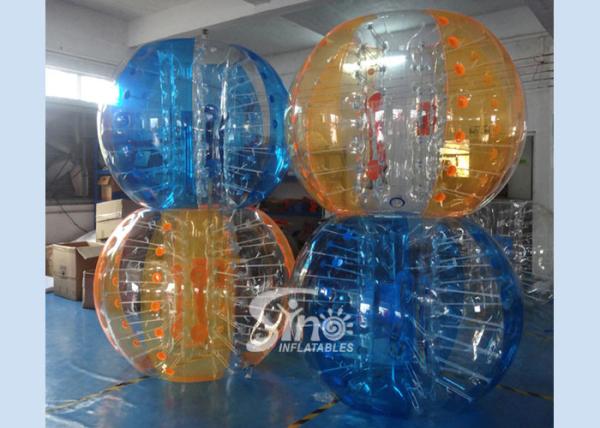 Quality Colorful kids N adults interaction inflatable bubble ball with quality harness from Sino inflatables for sale