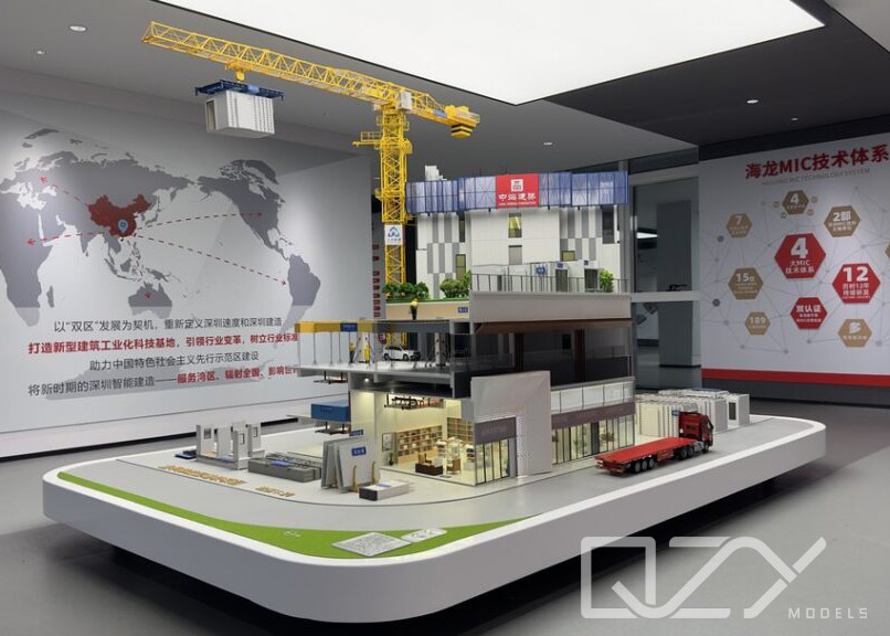 CSCEC Construction Site Industrial Scale Models Maker Structural Architecture