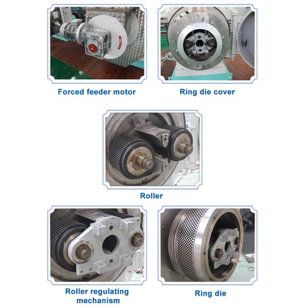 3TPH 15TPH Ring Die Pellet Machine SZLH420 Poultry Rabbit Pellet Making Machine