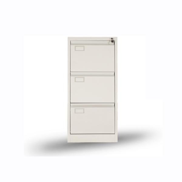Black White Waterproof Sturdy 3 Layers Lateral File Cabinet