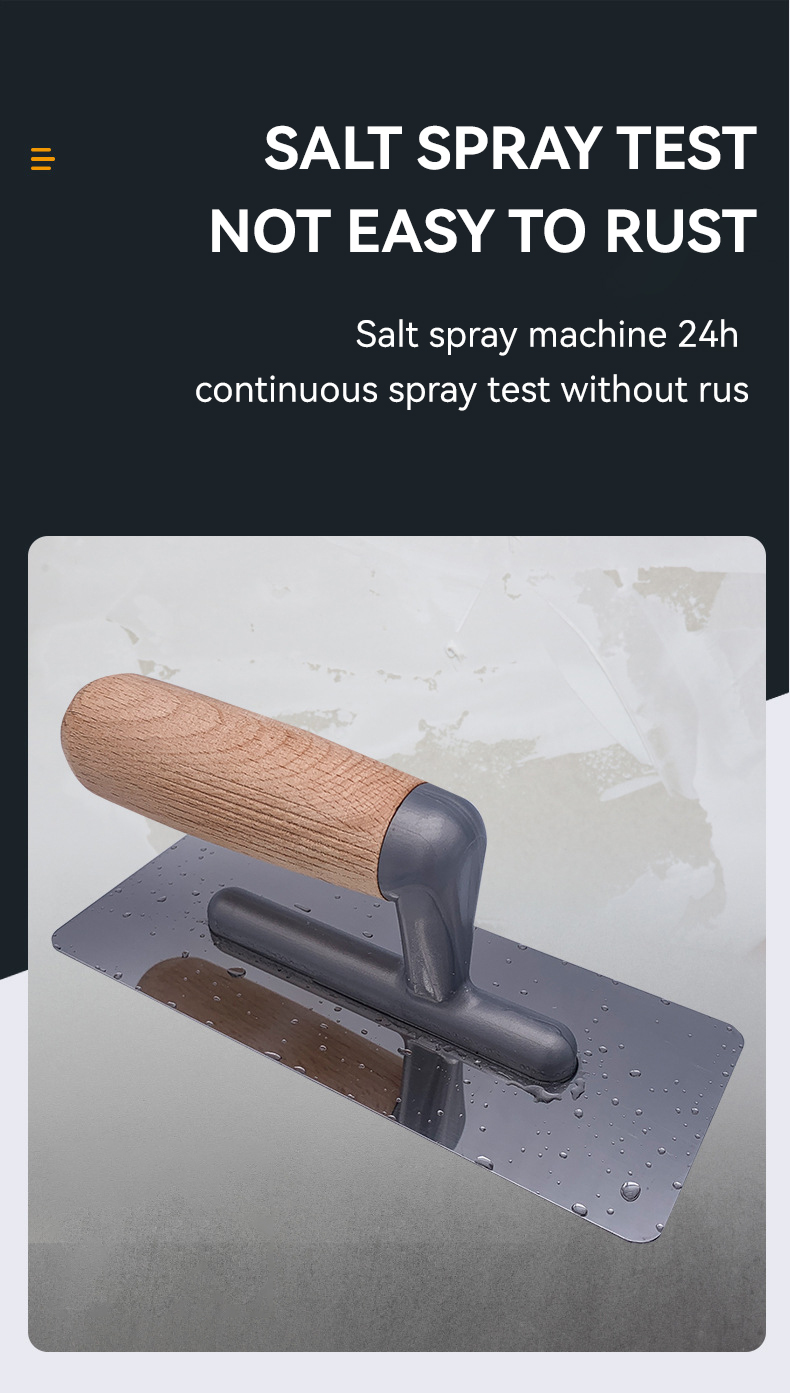 Acceptable OEM Producing High Capacity Bricklaying Trowel with Stainless Steel Blade