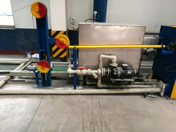 Quality Iron Servo Direct Connection Straight Line Wire Drawing Machine For Nails , Low Noise for sale
