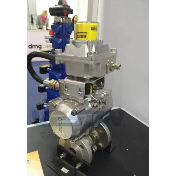 Rotary Machine Stainless Steel Pneumatic Actuator Hard Anodizing Surface Treatment