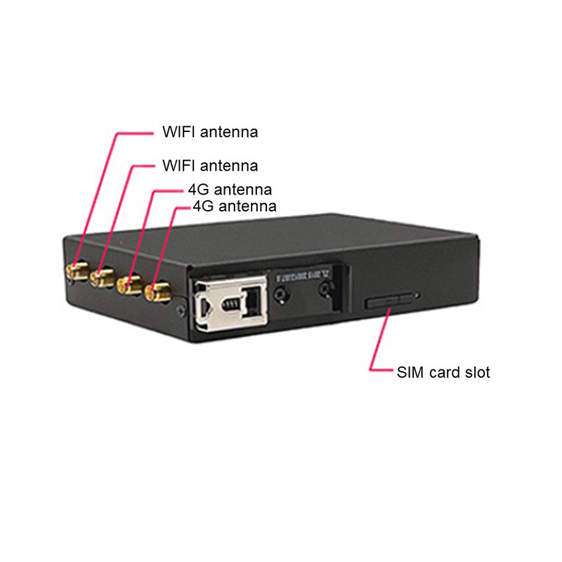 Ws300c 300Mbps Industrial 4g Lte Router TCP To RTU Function