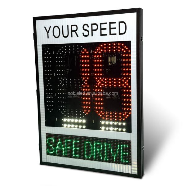 Quality Integrated Solar Traffic Signal with Real Time Radar Speed Detection for sale