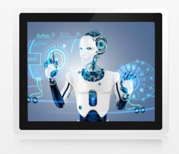 Quality CE RoHs FCC 19 Inch Touch Screen Computer Monitor Silver Enclosure Color for sale