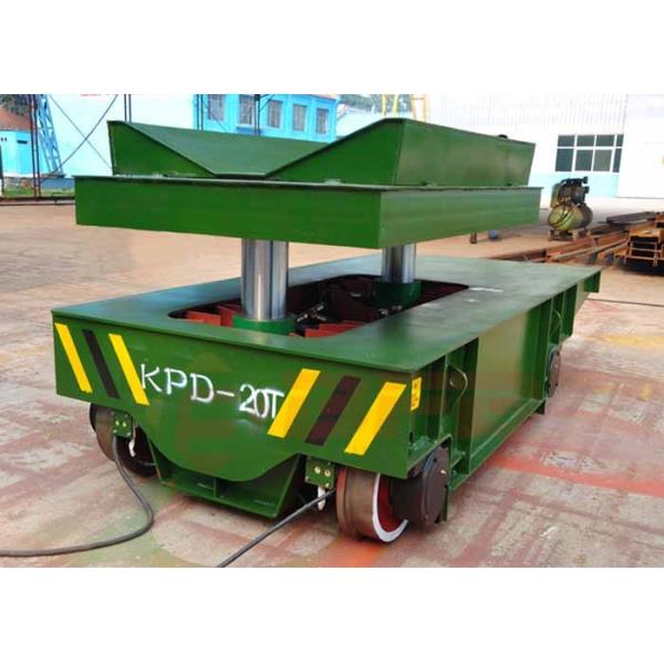 50t large capacity rail transfer carriage for assembly line