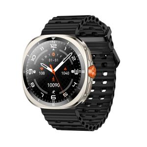 KW298 Samsung Style 1.43 Stylish Fitness Watches Bluetooth Calling Smart Watch AMOLED Display