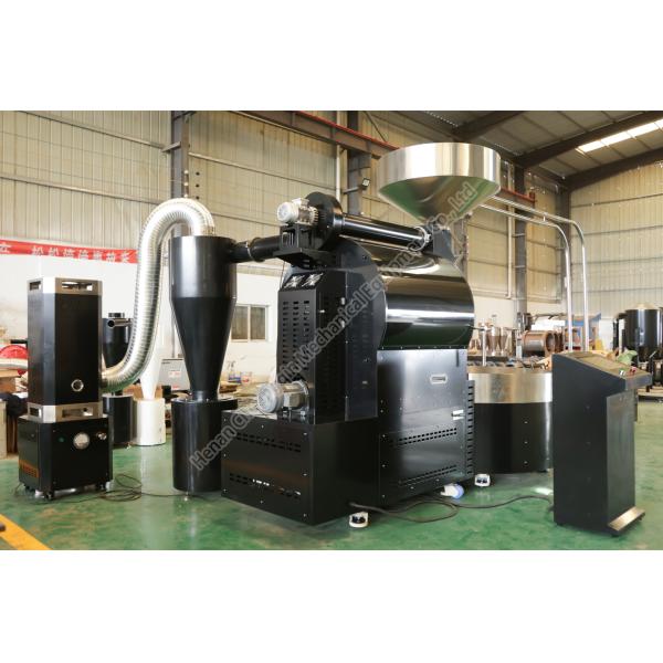 Temperature Control Natural Gas Grill Coffee Roaster 60kg 304 Stainless Steel Coffee Roaster