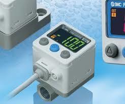 China ISE40A-C4-R-M Digital Pressure Switch Space Saving Design 3 - Step Setting wholesale