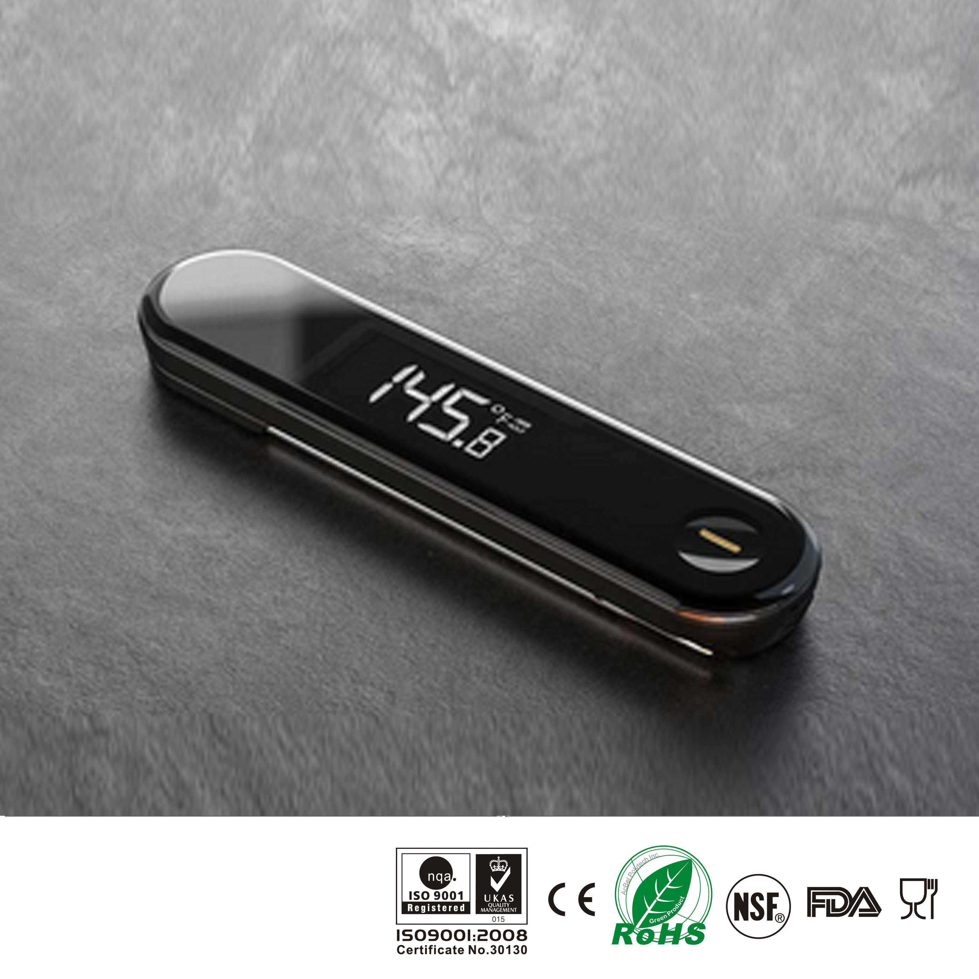 China High Precision Waterproof Digital Thermometer USB Charging CE Compliant wholesale