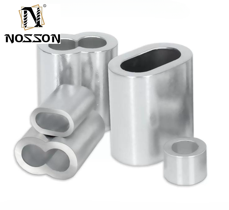 Dependable Performance Aluminum Ferrule for Wire Rope 8 Shape Dependability