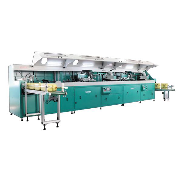 Multicolor Flat Screen Printer For 5-30L Flat Buckets