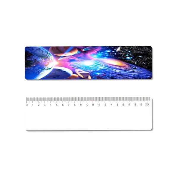 Quality Durable Universe 3D Lenticular Ruler For Kids , Custom Lenticular Printing for sale