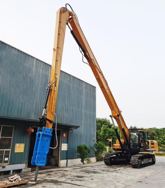 18m Excavator Long Reach Boom 25m Extended Excavator Boom And Arm