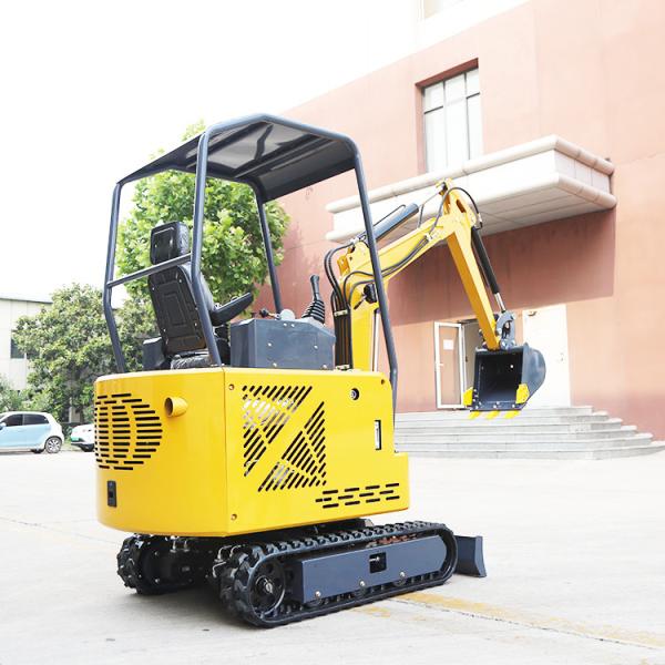 Garden Mini Digger Greenhouse Micro Bagger Vegetable Greenhouses Small 0.8ton Mini Compact Excavator