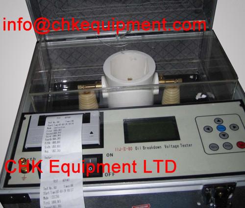Quality Automatically Insulation Oil Dielectric Strength Value Test Set for sale