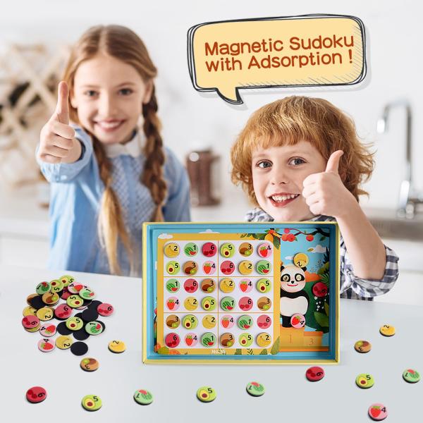 Quality Children Magnetic Sudoku Game Set For Kids Intelligence for sale