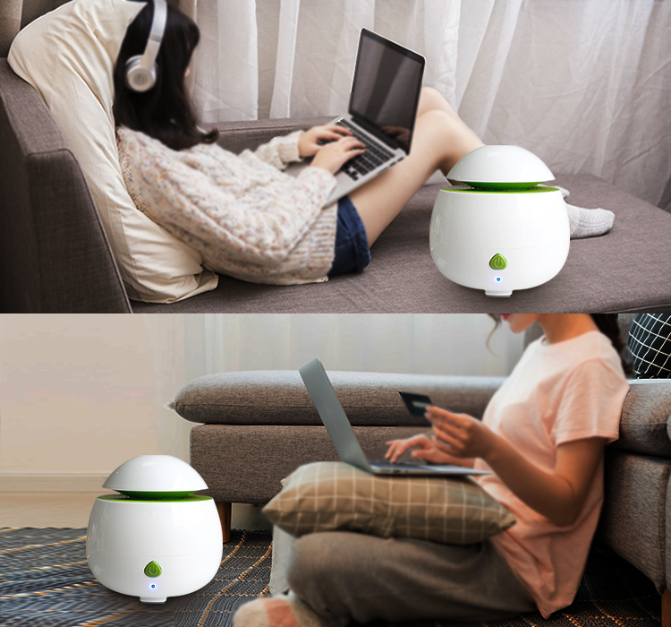 50ml Electric USB Aromatherapy Essential Oil Diffuser With Lamp