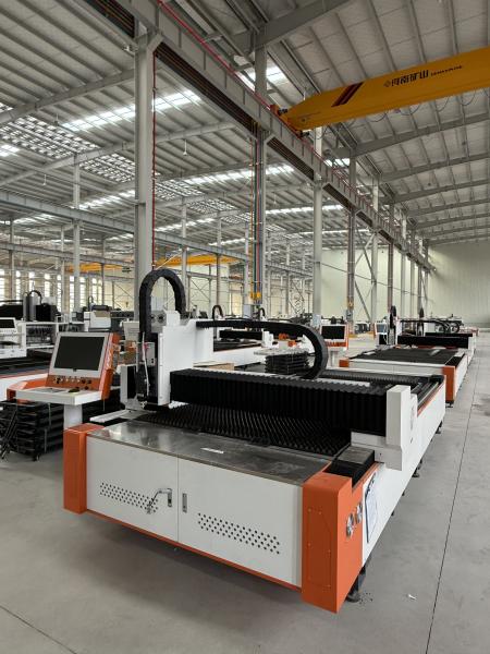 Quality High Precision Single Table Laser Cutting Machine for Worldwide 1000W-6000W ±0.02mm Repeatability Accuracy for sale