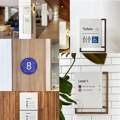 Quality Commercial Building Wayfinding Signage Professional Directory Sign for sale