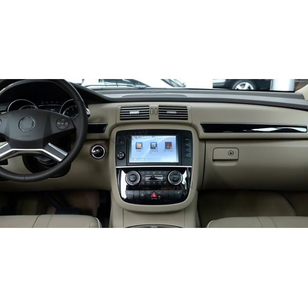 Vertical Screen R Class R350 Mercedes Benz Radio AUX USB Interface