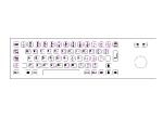 Metallic Wired Keyboard And Mouse Combo Optical Trackerball Mouse For Windows