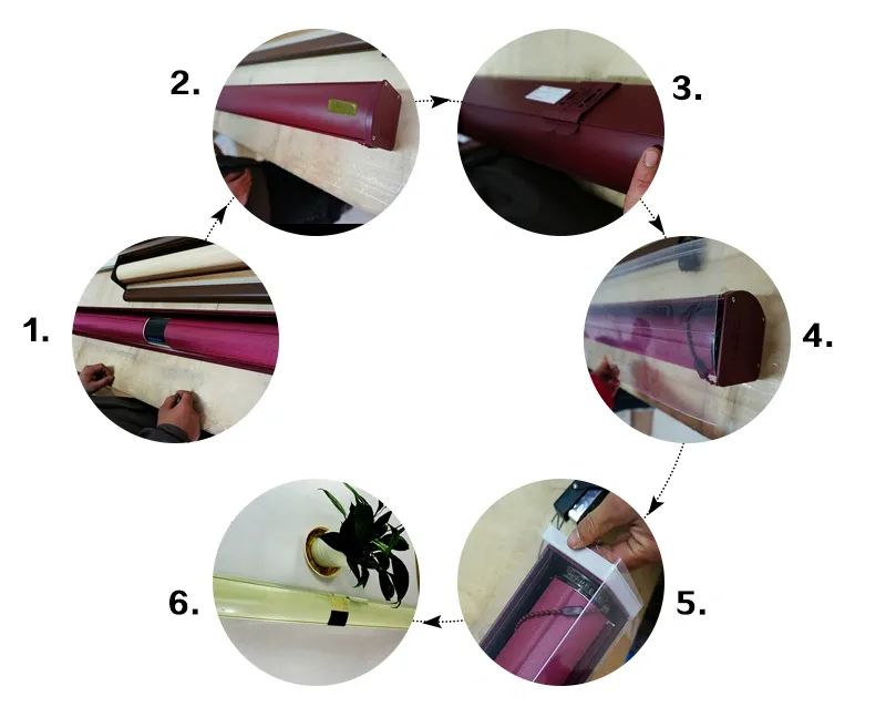 2020 Hot Sale Double Layer Window Blind Roller Zebra Blinds Manual Motorized Control