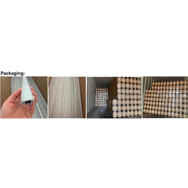 Decorative Home Light Led Strip Aluminum Profile With PC Cover