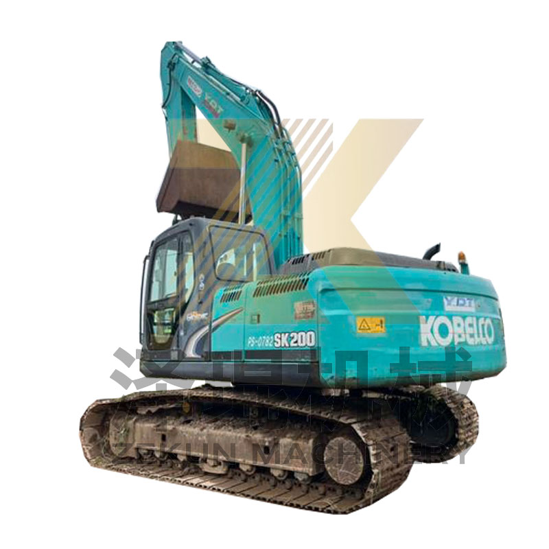 Excellent Running Condition Kobelco SK200-8 Excavator with 0.8 m3 Bucket Capacity and 4001-6000 Working Hours