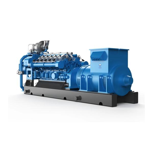 Quality 4 Stroke Biogas Generator Set Water Cooled Low Noise Level for sale