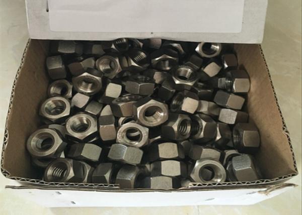 Quality Duplex Stainless Steel 1.4547 S31254 254SMO Heavy Hex Nut / Jam Nut for sale