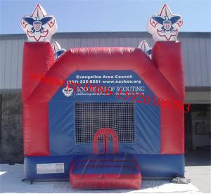 China custom-inflatable-bounce-house-Boy Scouts Jump wholesale
