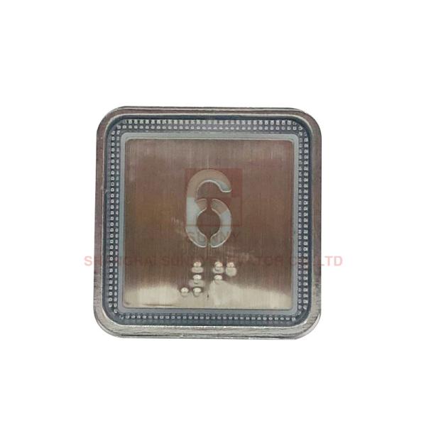 Quality Old Fashioned Elevator Push Button Switch With Size 47x39.5x23.5mm for sale