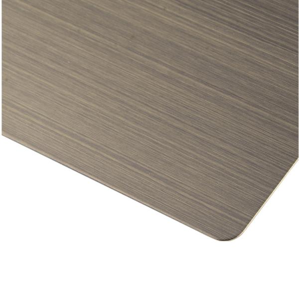 Brushed Hairline Stainless Steel Sheet Decorative Plates 304 201 430 hl 0.28mm