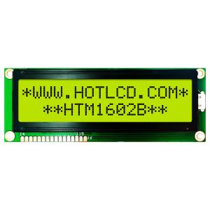 China 16x2 Medium LCD Character Display With Green Backlight HTM1602B wholesale