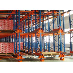 China Radio Controlled Warehouse Metal Storage Racks System Optional Dimension wholesale