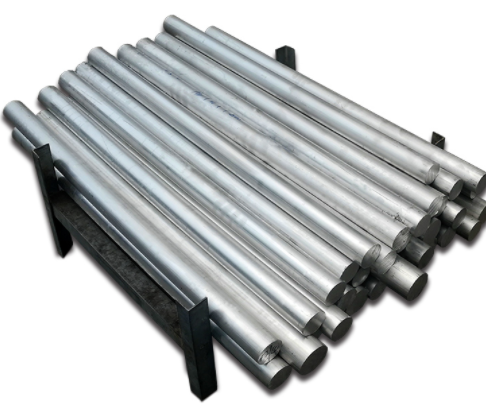 6082 Casting Extruded Aluminum Rod For Aviation Construction
