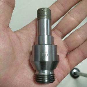 1/2 Consumable Materials GAS Sharp Threaded Diamond Core Drill Set Straight Shark