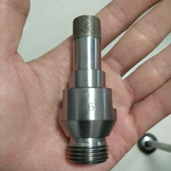 Quality 1/2" Consumable Materials GAS Sharp Threaded Diamond Core Drill Set Straight Shark for sale