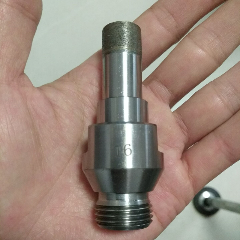 Glass Using Sintered Consumable Materials Diamond Core Drill Bit Set