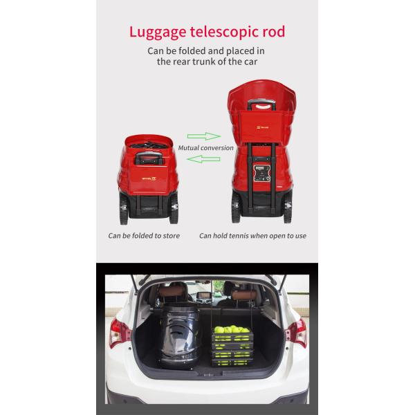 Siboasi T1600 Tennis Shooting Machine Full Function ABS And Steel