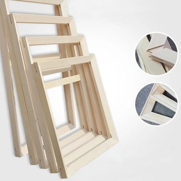 Quality Bulk Customize Size Art Stretcher Frames Custom Made Stretcher Bars For Decoration for sale