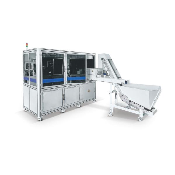 Intelligent defection checking PLC Double Glass Table Visual Inspection Machine