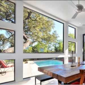 China Wind Resistant Thermal Break 2.0mm Aluminum Fixed Window wholesale