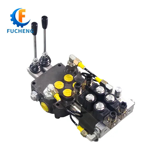 Fucheng DCV100/2-S 100LPM Flow Hydraulic Directional Control Valve for Customer's Request