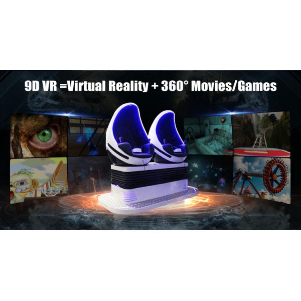 Dreamland Virtual Reality Cinema 2 Player 9D VR Egg Cinema Multiplayer Equipment VR Simulator