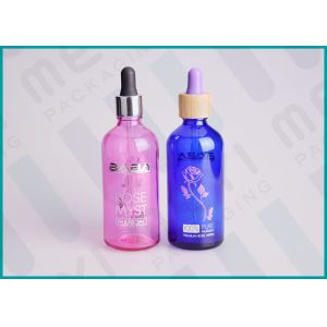 China 25ml Frosted Glass Dropper Bottles Childproof Essential Oil Dropper Bottles on sale